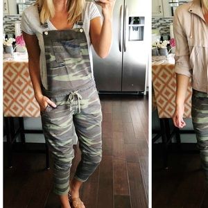 Z Supply Camo Overalls